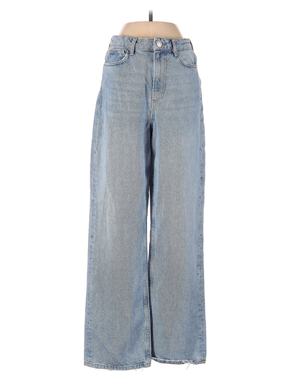 BDG Light Blue High-Rise Wide Leg Jeans